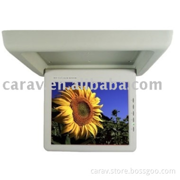 15&quot; Car TFT LCD motorized roof-mount monitor with IR